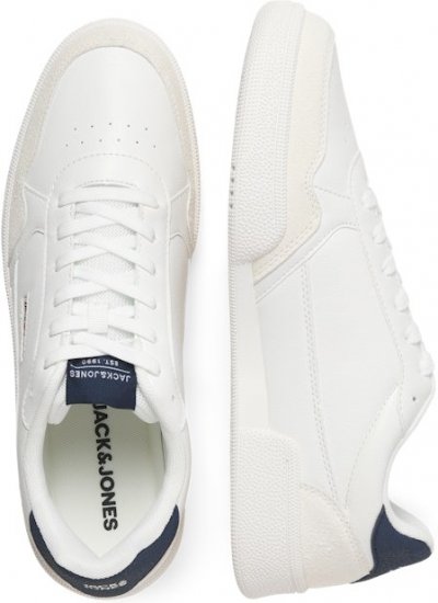 Jack & Jones Bounce Sneakers White/Navy BLAZE - Vyriški batai 40-52 - 