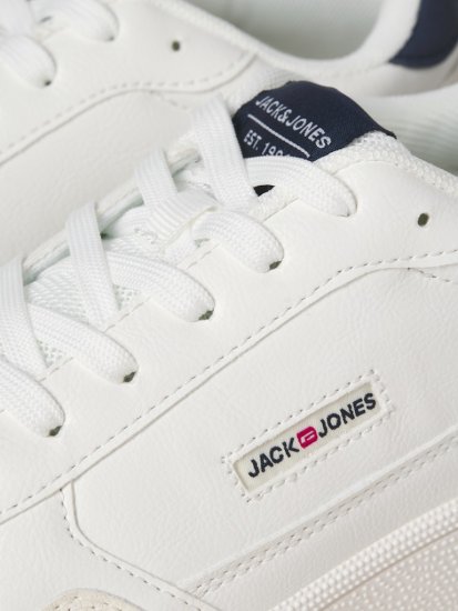 Jack & Jones Bounce Sneakers White/Navy BLAZE - Vyriški batai 40-52 - 