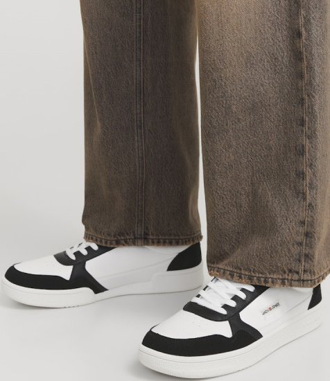 Jack & Jones Bounce Sneakers Black/White - Vyriški batai 40-52 - 