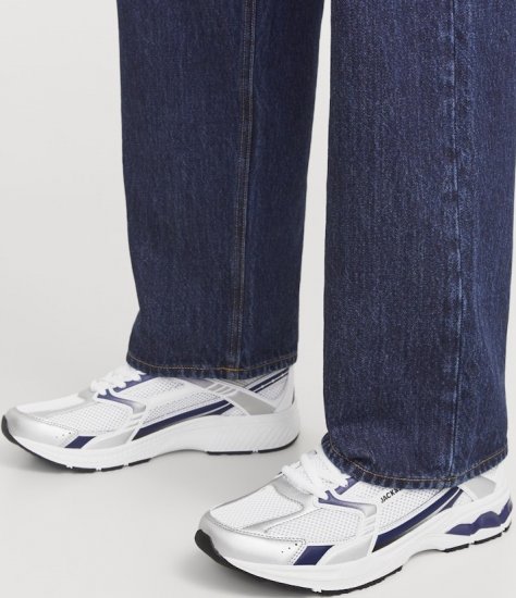 Jack & Jones Tokyo Sneakers White/MEDIEVAL B - Vyriški batai 40-52 - 