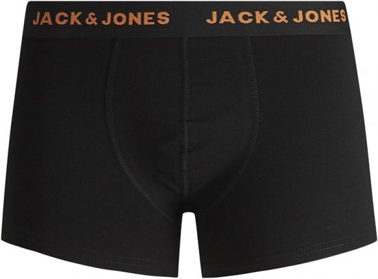 Jack & Jones BASIC Trunks 7-Pack Black - Apatinis trikotažas ir plaukimo apranga - Apatinis trikotažas - 2XL-8XL