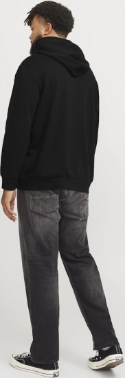 Jack & Jones CORP OLD LOGO REG FIT Hoodie Black - Megztiniai ir džemperiai - Megztiniai ir Džemperiai - 2XL-14XL