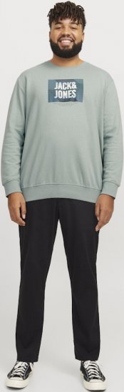 Jack & Jones HUDSON Sweatshirt Iceberg Green - Megztiniai ir džemperiai - Megztiniai ir Džemperiai - 2XL-14XL