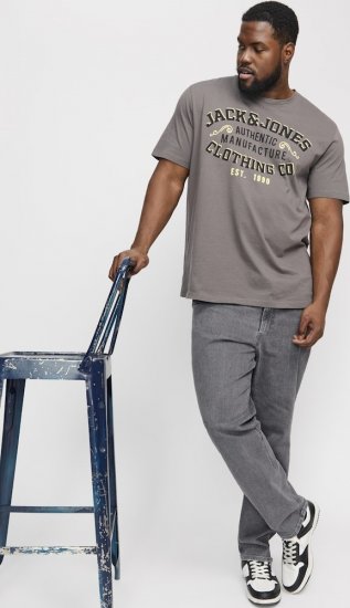 Jack & Jones GLENN ORIGINAL SQ 703 Grey Denim - Džinsai ir kelnės - Džinsai ir Kelnės - W40-W70