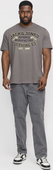 Jack & Jones GLENN ORIGINAL SQ 703 Grey Denim - Džinsai ir kelnės - Džinsai ir Kelnės - W40-W70