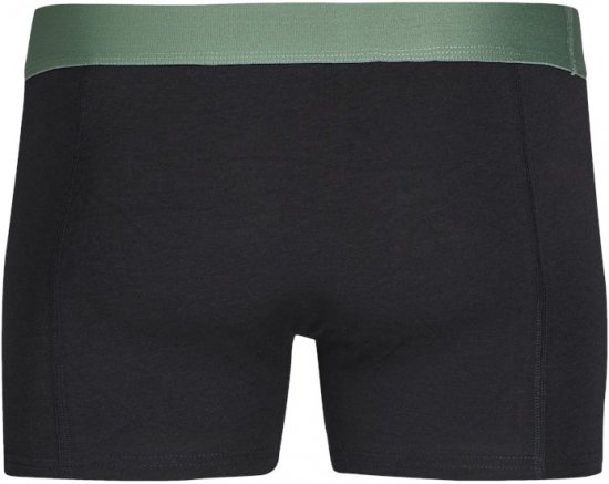 Jack & Jones Nick Bamboo Trunks 3-Pack Green/Black - Apatinis trikotažas ir plaukimo apranga - Apatinis trikotažas - 2XL-8XL