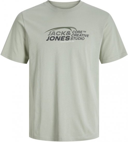Jack & Jones Tarmac Branding Crew Neck T-Shirt Green - Marškinėliai - Marškinėliai - 2XL-14XL