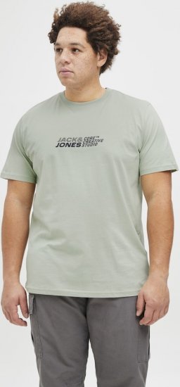 Jack & Jones Tarmac Branding Crew Neck T-Shirt Green - Marškinėliai - Marškinėliai - 2XL-14XL