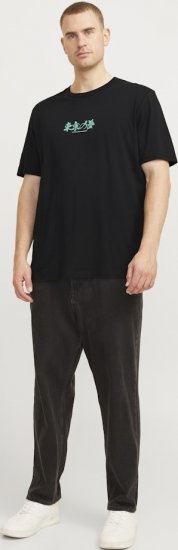 Jack & Jones Dreams Front & Back Print Crew Neck T-Shirt Black - Marškinėliai - Marškinėliai - 2XL-14XL