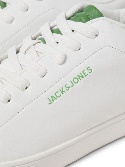 Jack & Jones Bosley Sneakers White/MEDIUM GREEN - Vyriški batai 40-52 - 