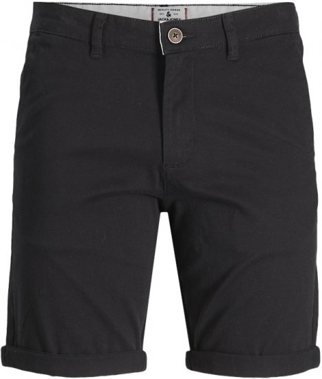 Jack & Jones Dave Chino Shorts Black - Šortai - Šortai - W40-W60