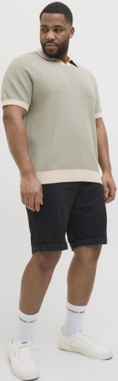 Jack & Jones Dave Chino Shorts Black - Šortai - Šortai - W40-W60