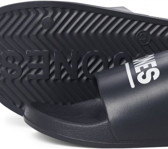 Jack & Jones Wollie Slippers Black - Vyriški Batai 40-52 - 