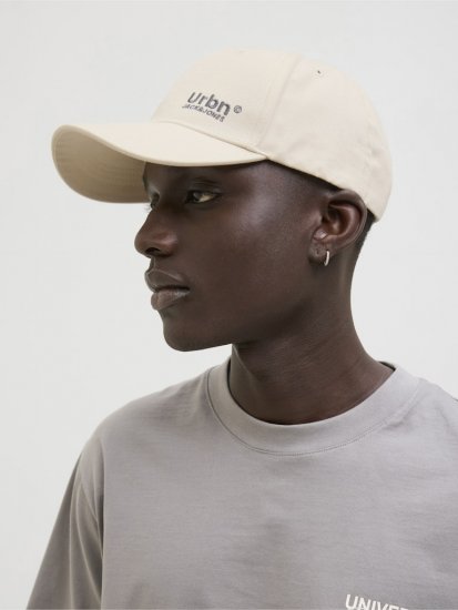 Jack & Jones Urban Baseball Cap Moonbeam - Aksesuarai - 