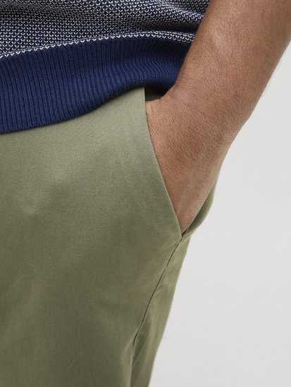 Jack & Jones Dave Chino Shorts Green - Šortai - Šortai - W40-W60