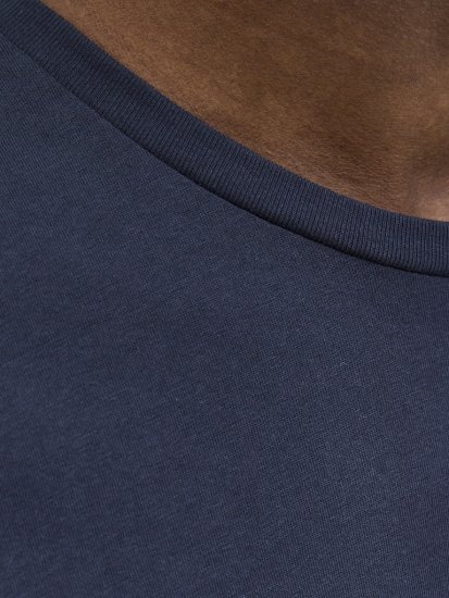  Jack & Jones Jaxon Crew Neck T-Shirt Sky Captain - Marškinėliai - Marškinėliai - 2XL-14XL