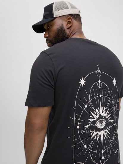  Jack & Jones Jackie Crew Neck T-Shirt Black - Marškinėliai - Marškinėliai - 2XL-14XL