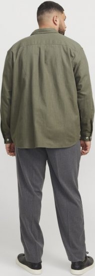 Jack & Jones Raymond Spring Long Sleeve Overshirt Green - Marškiniai - Marškiniai - 2XL-8XL