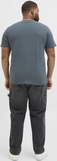 Jack & Jones Anatomy Skull Crew Neck T-Shirt Grey - Marškinėliai - Marškinėliai - 2XL-14XL