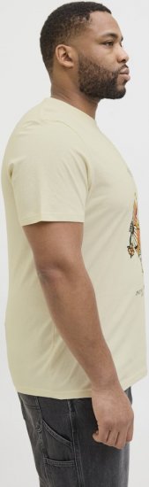 Jack & Jones Anatomy Skull Crew Neck T-Shirt Antique White - Marškinėliai - Marškinėliai - 2XL-14XL