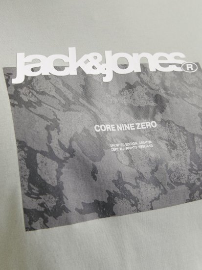 Jack & Jones Tarmac Camo Crew Neck T-Shirt Green - Marškinėliai - Marškinėliai - 2XL-14XL