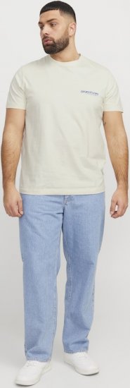 Jack & Jones Union Front & Back Print Crew Neck T-Shirt Yellow - Marškinėliai - Marškinėliai - 2XL-14XL