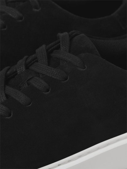 Jack & Jones Stockholm Leather Sneakers Black/Suede - Vyriški batai 40-52 - 