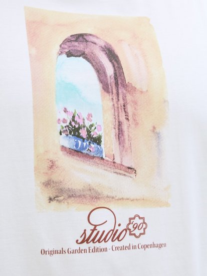 Jack & Jones Hydra Crew Neck T-Shirt Bright White - Marškinėliai - Marškinėliai - 2XL-14XL