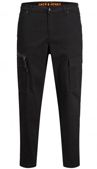 Jack & Jones JPSTACE JJDEX Cargo Pants Black - Džinsai ir kelnės - Džinsai ir Kelnės - W40-W70