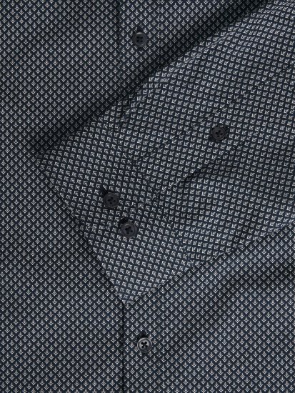 Jack & Jones JPRBLACARDIFF Print LS Shirt Navy - Marškiniai - Marškiniai - 2XL-8XL