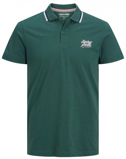 Jack & Jones JORTREVOR Polo Shirt Trekking Green - Polo marškinėliai - Polo marškinėliai - 2XL-8XL