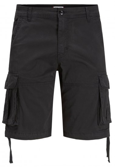 jack & Jones JPSTZEUS Cargo Shorts Black - Šortai - Šortai - W40-W60
