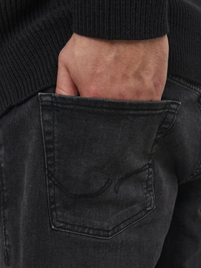 Jack & Jones GLENN ORIGINAL MF 073 Black Denim - Džinsai ir kelnės - Džinsai ir Kelnės - W40-W70