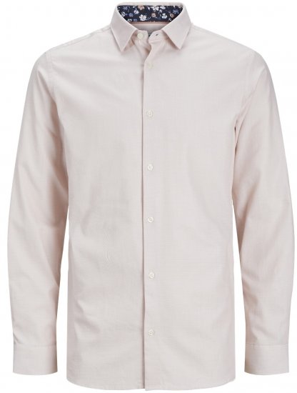 Jack & Jones JPRBLANORDIC DETAIL Shirt Café Crème - Marškiniai - Marškiniai - 2XL-8XL