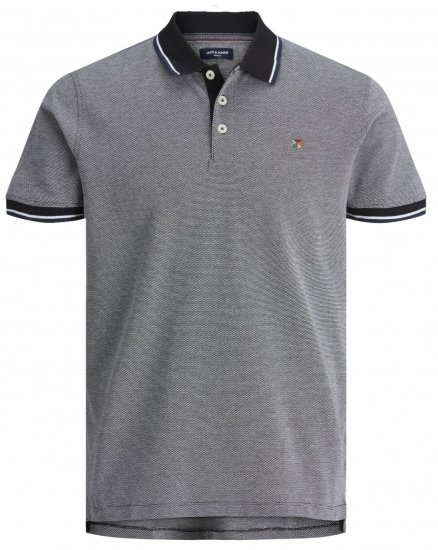Jack & Jones JPRBLUWIN Polo Black - Polo marškinėliai - Polo marškinėliai - 2XL-8XL