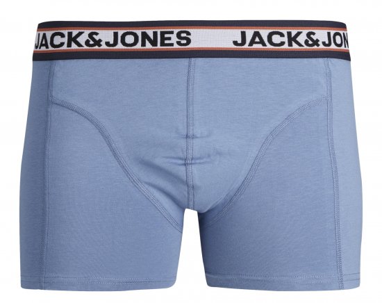 Jack & Jones JACMARCO SOLID Trunks 3-Pack Coronet Blue - Apatinis trikotažas ir plaukimo apranga - Apatinis trikotažas - 2XL-8XL