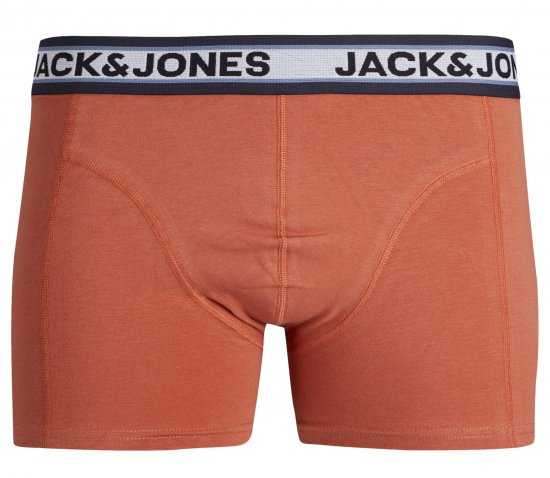 Jack & Jones JACMARCO SOLID Trunks 3-Pack Coronet Blue - Apatinis trikotažas ir plaukimo apranga - Apatinis trikotažas - 2XL-8XL