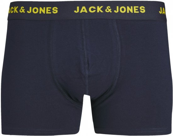 Jack & Jones JACPINK FLAMINGO TRUNKS 5 PACK Navy Blazer - Apatinis trikotažas ir plaukimo apranga - Apatinis trikotažas - 2XL-8XL