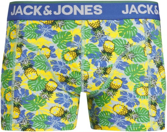 Jack & Jones JACPINEAPPLE SKULL TRUNKS 3 PACK Palace Blue - Apatinis trikotažas ir plaukimo apranga - Apatinis trikotažas - 2XL-8XL