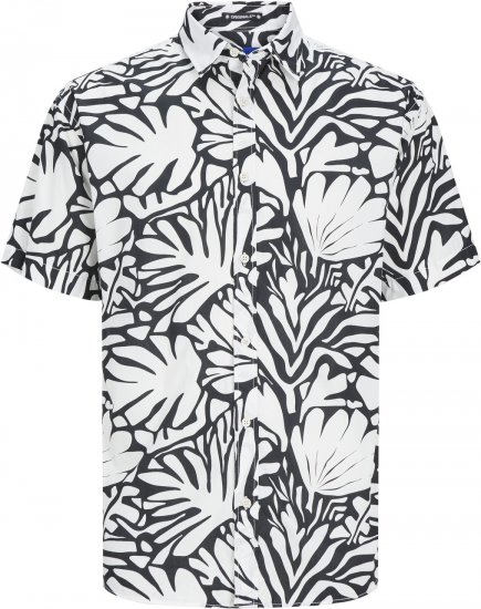 Jack & Jones JORJOSHUA ARUBA Shirt Cloud Dancer - Marškiniai - Marškiniai - 2XL-8XL