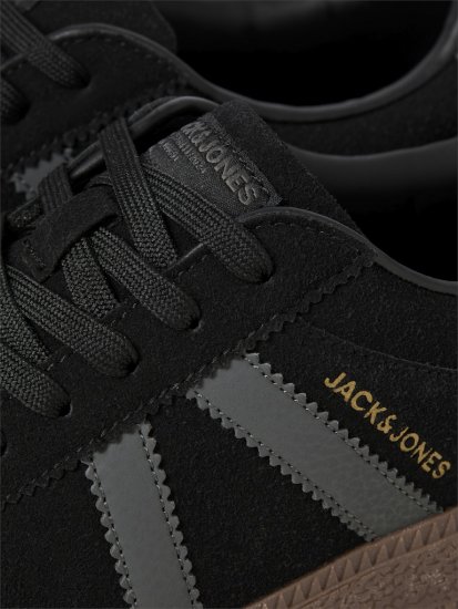 Jack & Jones Kirk International Campaign Sneakers Black/Asphalt - Vyriški batai 40-52 - 
