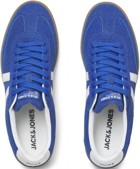 Jack & Jones Kirk International Campaign Sneakers Blue Quartz/Bright White - Vyriški batai 40-52 - 