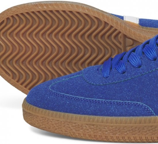 Jack & Jones Kirk International Campaign Sneakers Blue Quartz/Bright White - Vyriški batai 40-52 - 