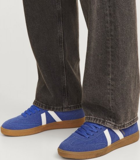 Jack & Jones Kirk International Campaign Sneakers Blue Quartz/Bright White - Vyriški batai 40-52 - 