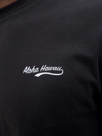 Jack & Jones Zekiel Crew Neck T-Shirt Black - Marškinėliai - Marškinėliai - 2XL-14XL