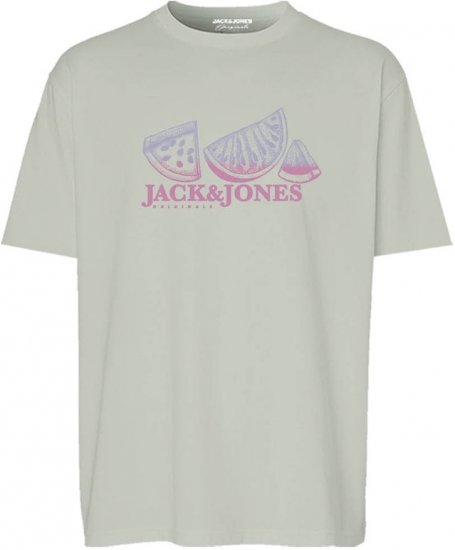 Jack & Jones Split Gradient Crew Neck T-Shirt Green - Marškinėliai - Marškinėliai - 2XL-14XL