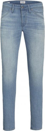 Jack & Jones GLENN FOX AM 496 Blue Denim - Džinsai ir kelnės - Džinsai ir Kelnės - W40-W70