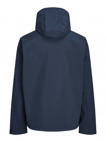 Jack & Jones North softshell striukė tamsiai mėlyna - Didelės vyriškos striukės - Didelės vyriškos striukės