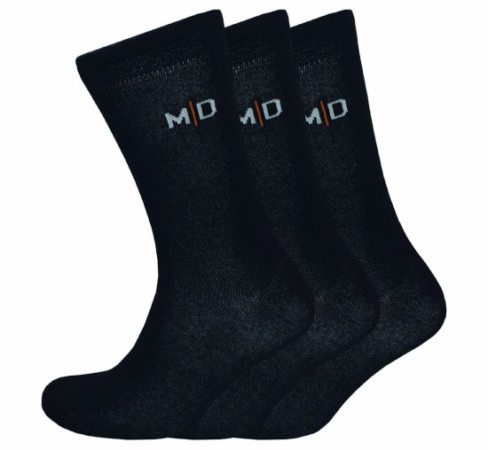 Motley Denim John 3-Pack Socks Black - Apatinis trikotažas ir Plaukimo apranga - Apatinis trikotažas - 2XL-8XL
