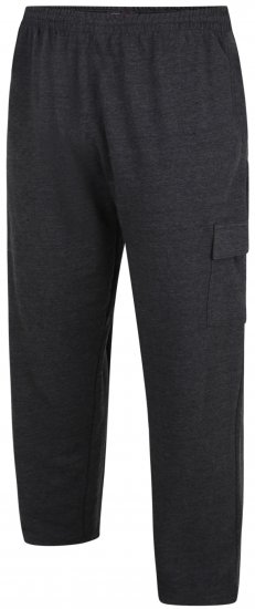 Kam Jeans Lightweight Sweatpants with Cargo pocket Charcoal - Laisvalaikio kelnės ir šortai - Laisvalaikio Kelnės ir Šortai - 2XL-12XL